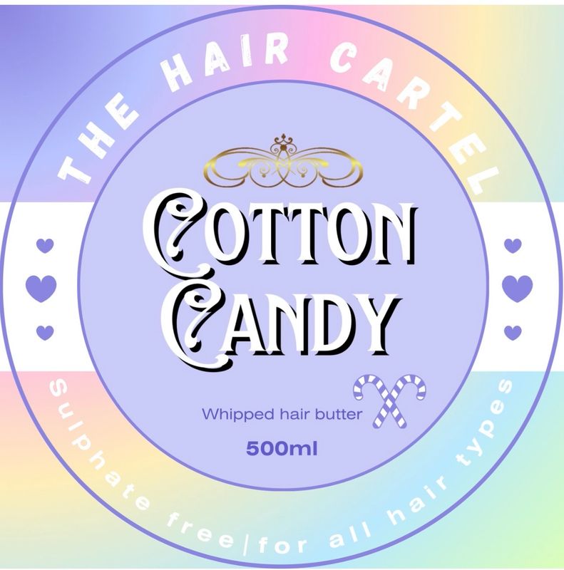 Cotton Candy Whipped Hair Butter