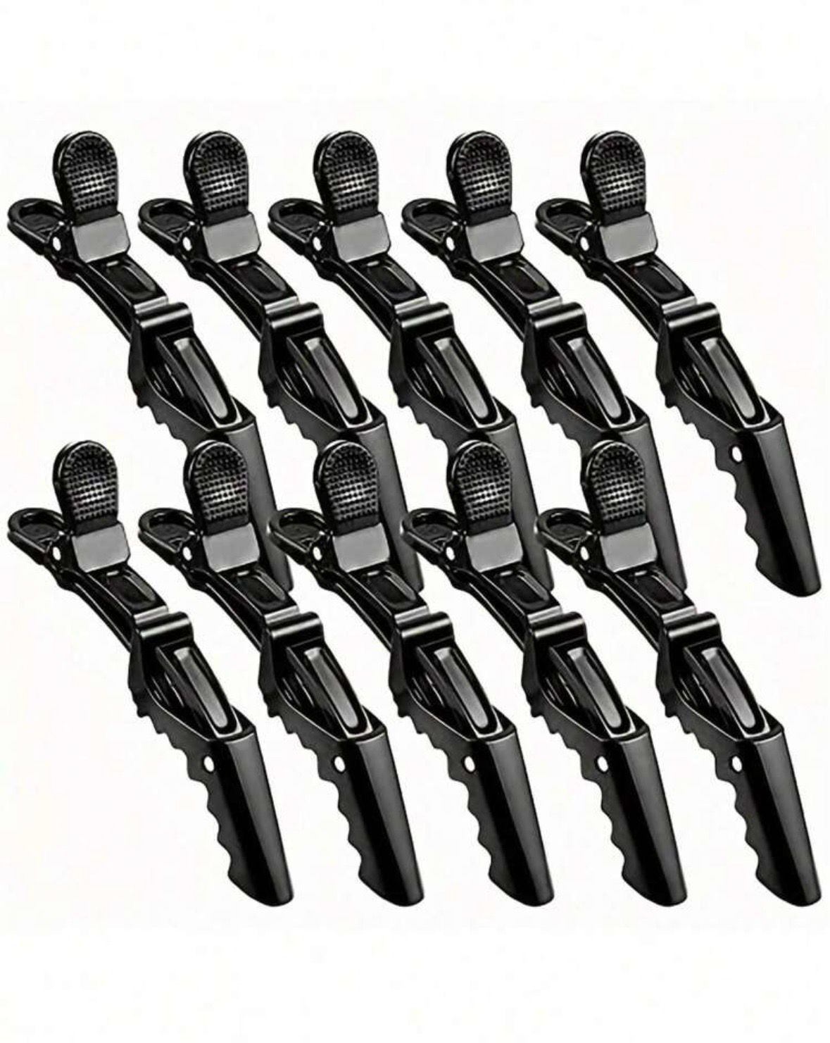 Crocodile Hair Clamps X6