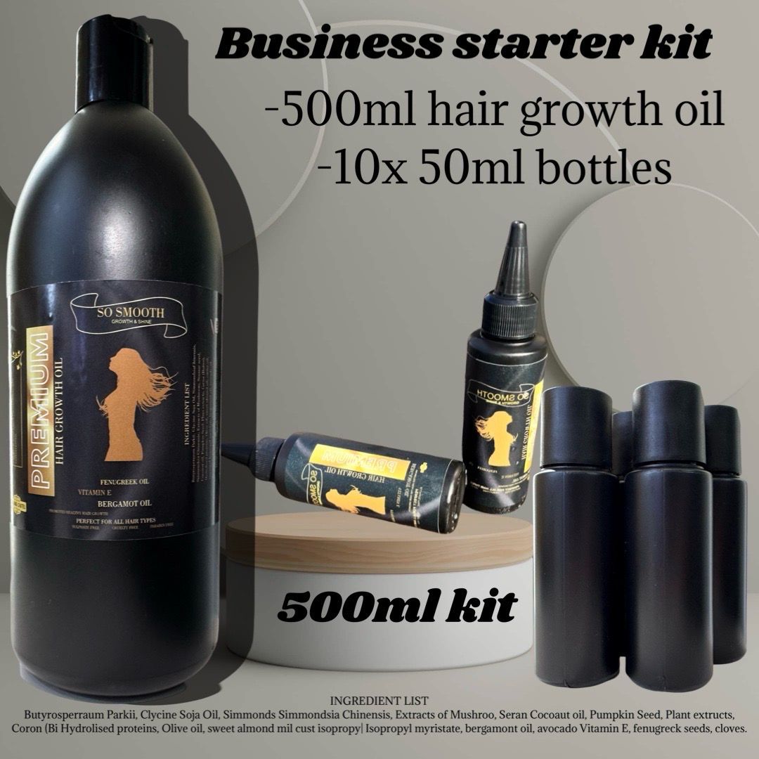 500ml Hair Growth Business Starter Kit