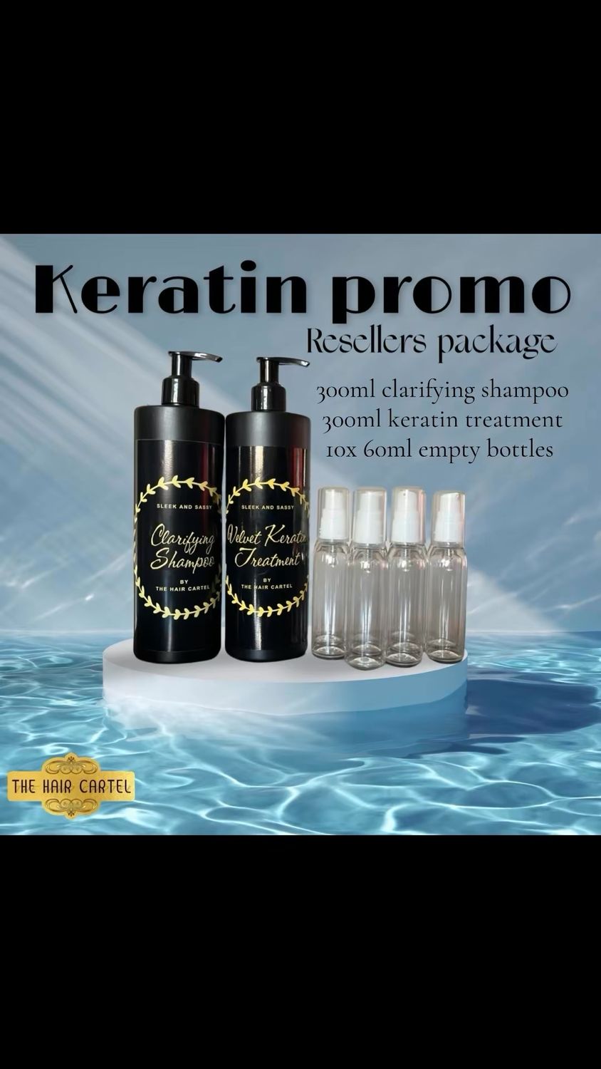 2 Step 300ML Keratin BUSINESS Kit