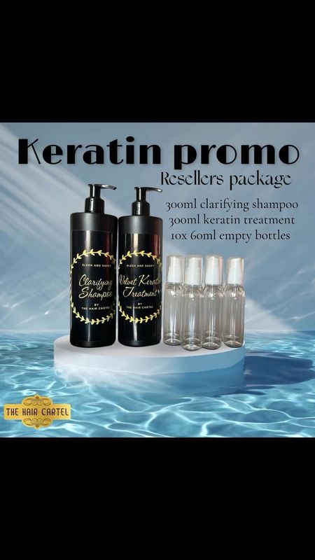2 Step 300ML Keratin BUSINESS Kit