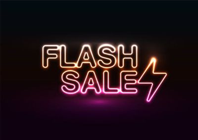 FLASH SALE 