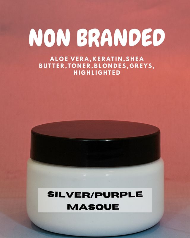 5x SILVER/PURPLE MASQUE