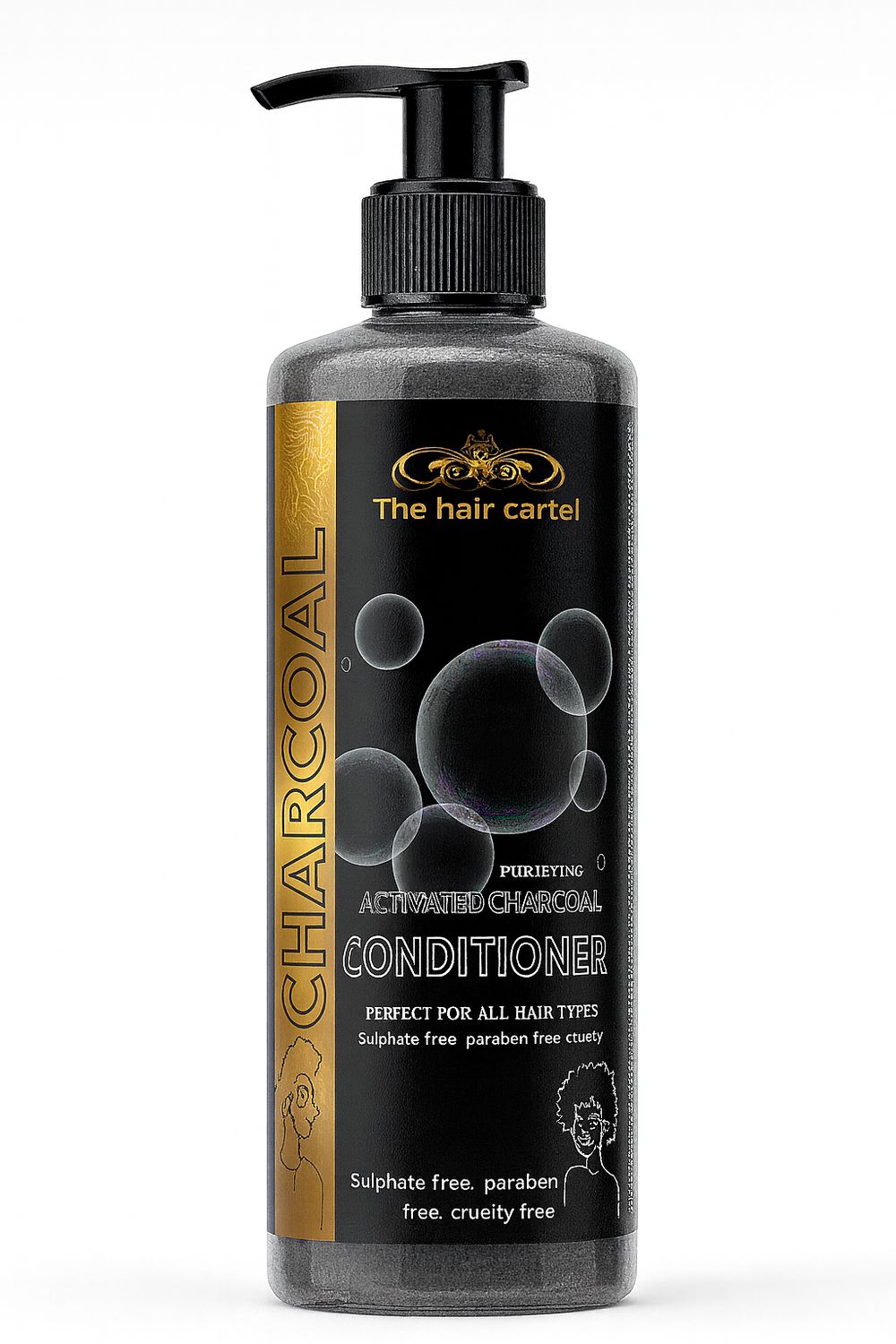 500ml Charcoal Conditioner