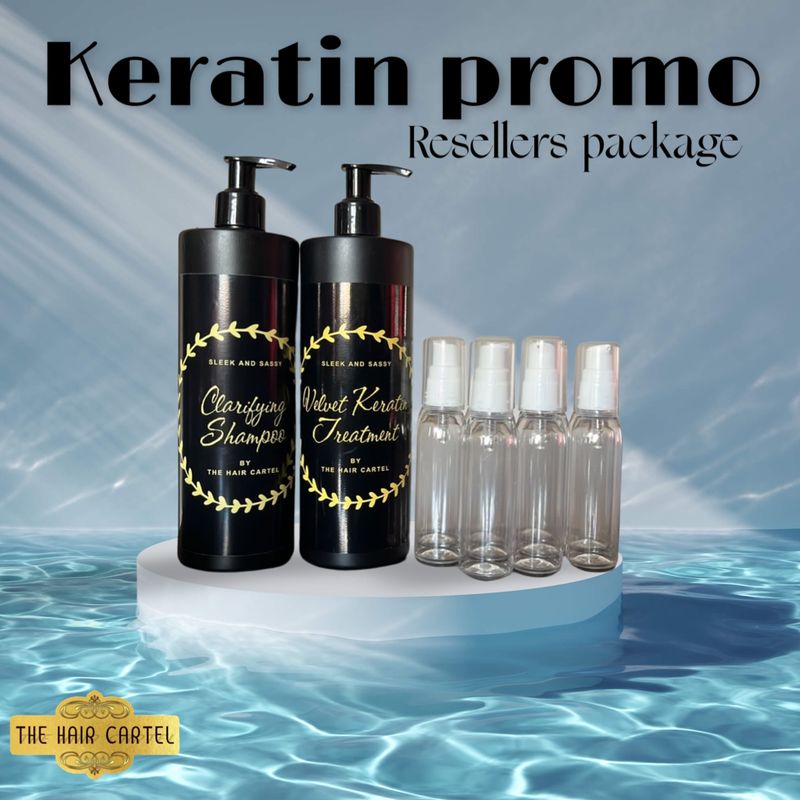 3 Step Keratin 500ml Resellers Kit