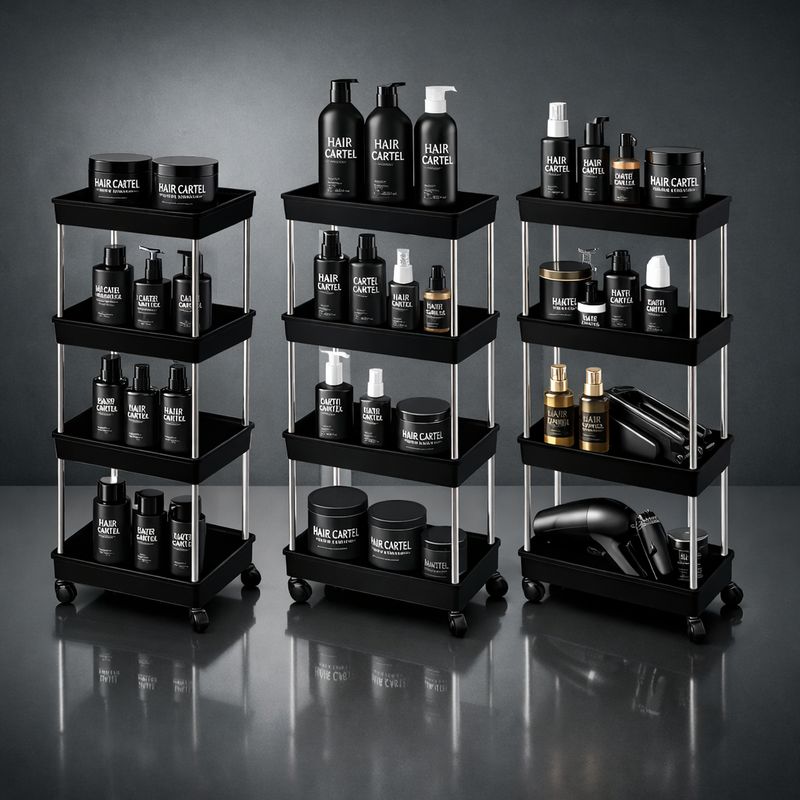 4 Tier Multi Purpose Trolley