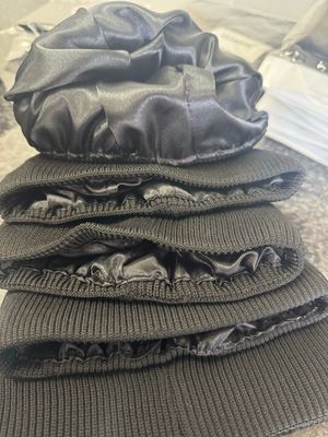 Silk Beanie/swirl Cap