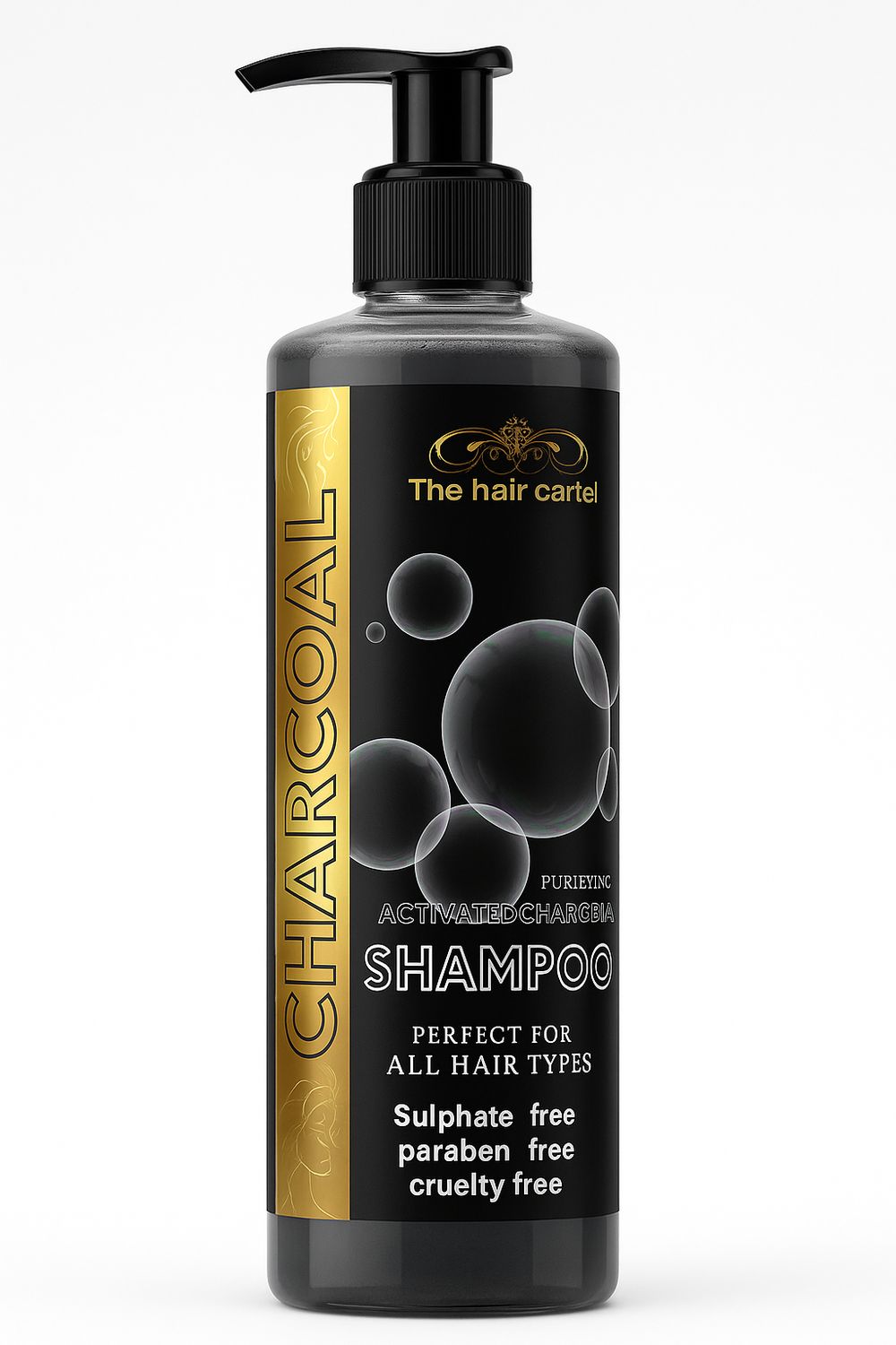 500ml Charcoal Shampoo