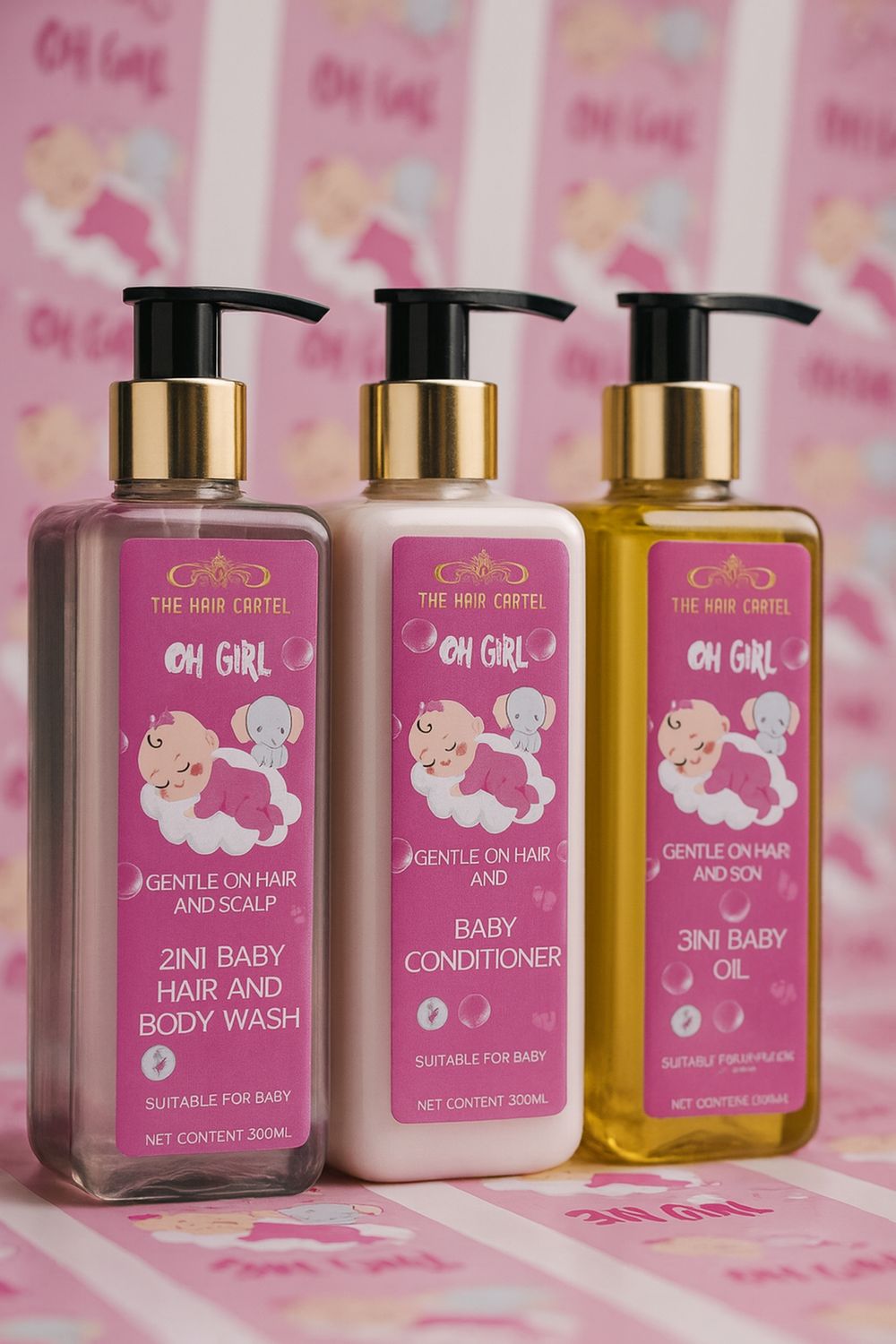200ml Oh Girl FULL SET