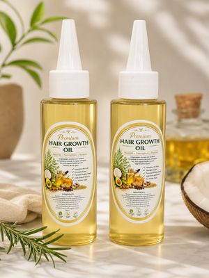 10x 100ml Hair Growth Oil Bulk Box