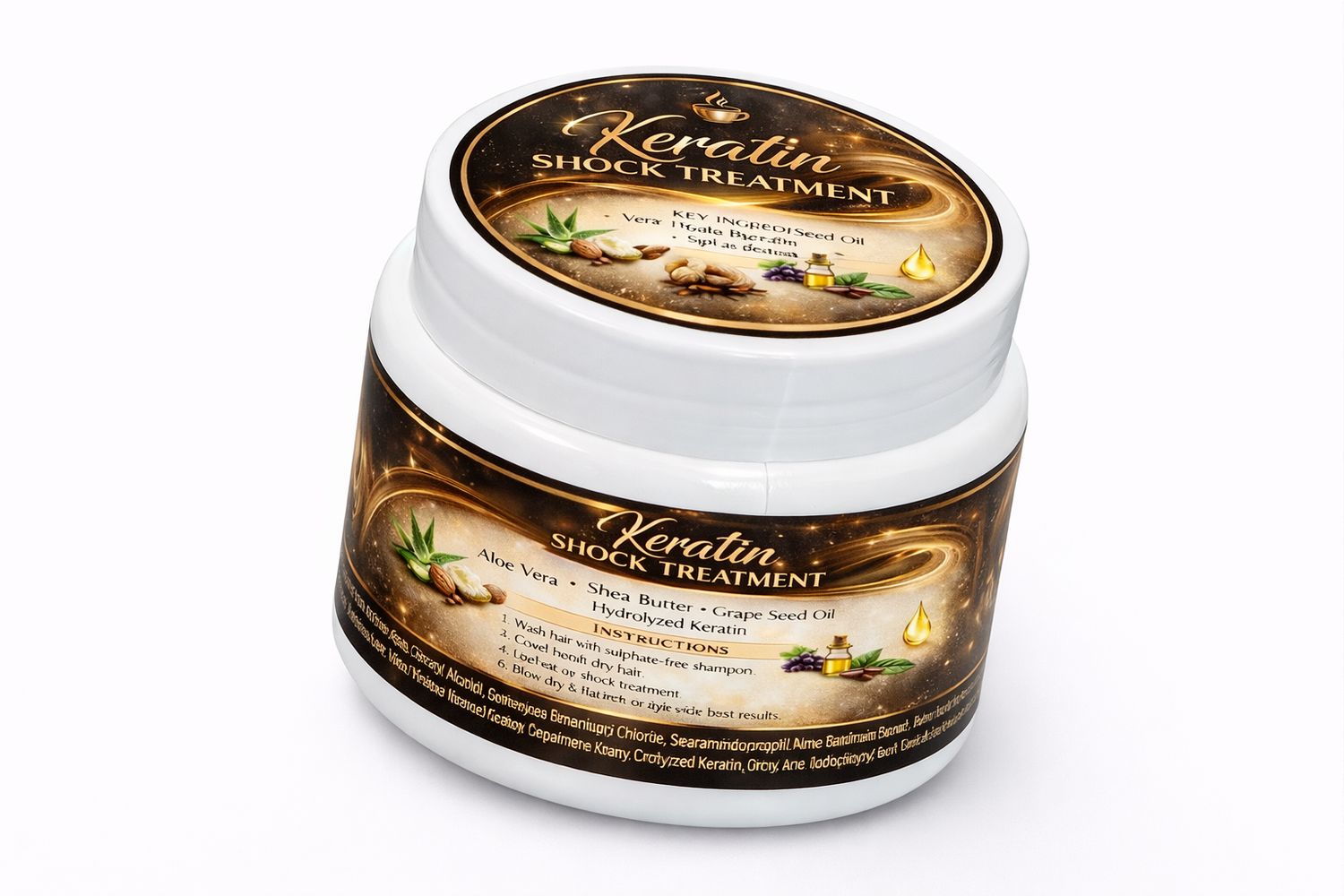 10x 130g Keratin Shock Treatment Bulk Box