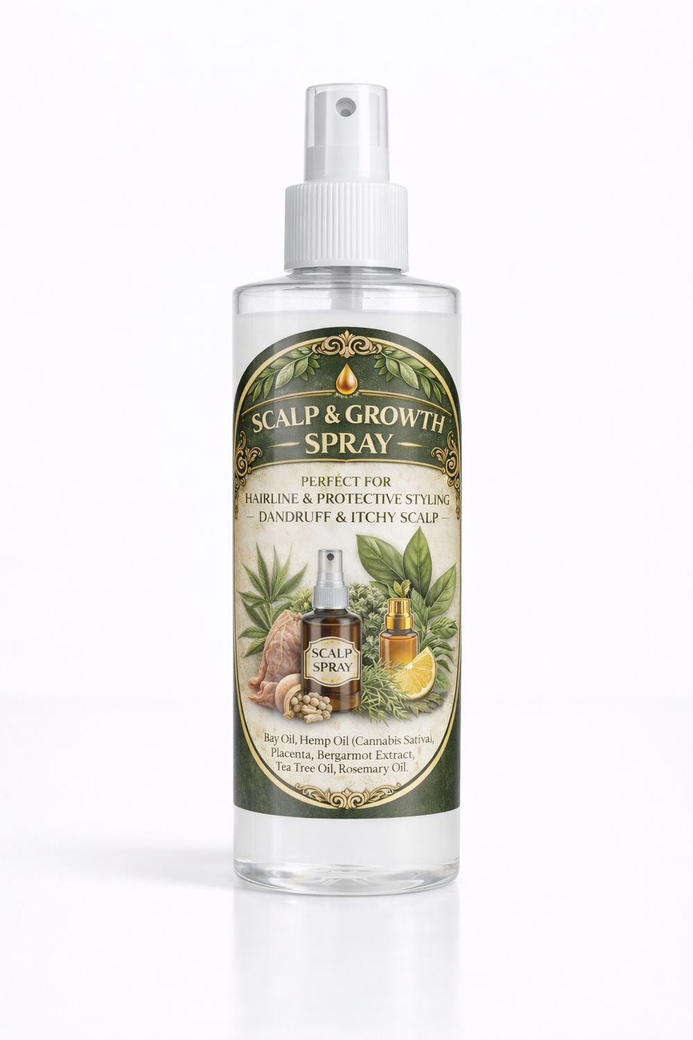 10x 100ml Scalp Spray Bulk Box