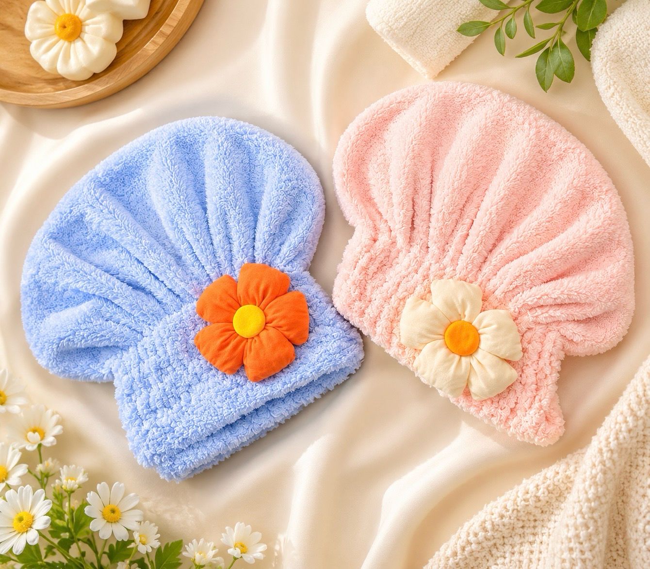 Toweling Caps