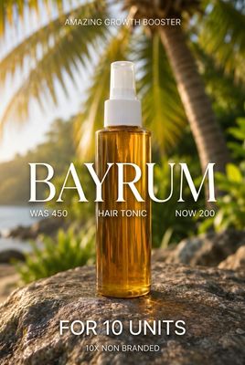 10x130ml Bayrum Growth Tonic