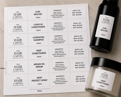 Basic Personalised Labels