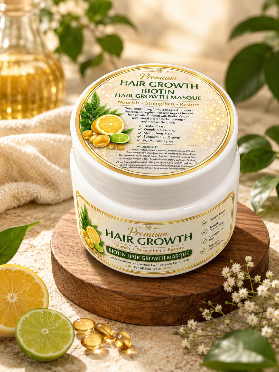 10x 130g Biotin Hair Growth Masque Bulk Box