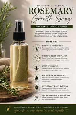 5x 1L Rosemary Growth Spray 5x 1L Rosemary Growth Spray