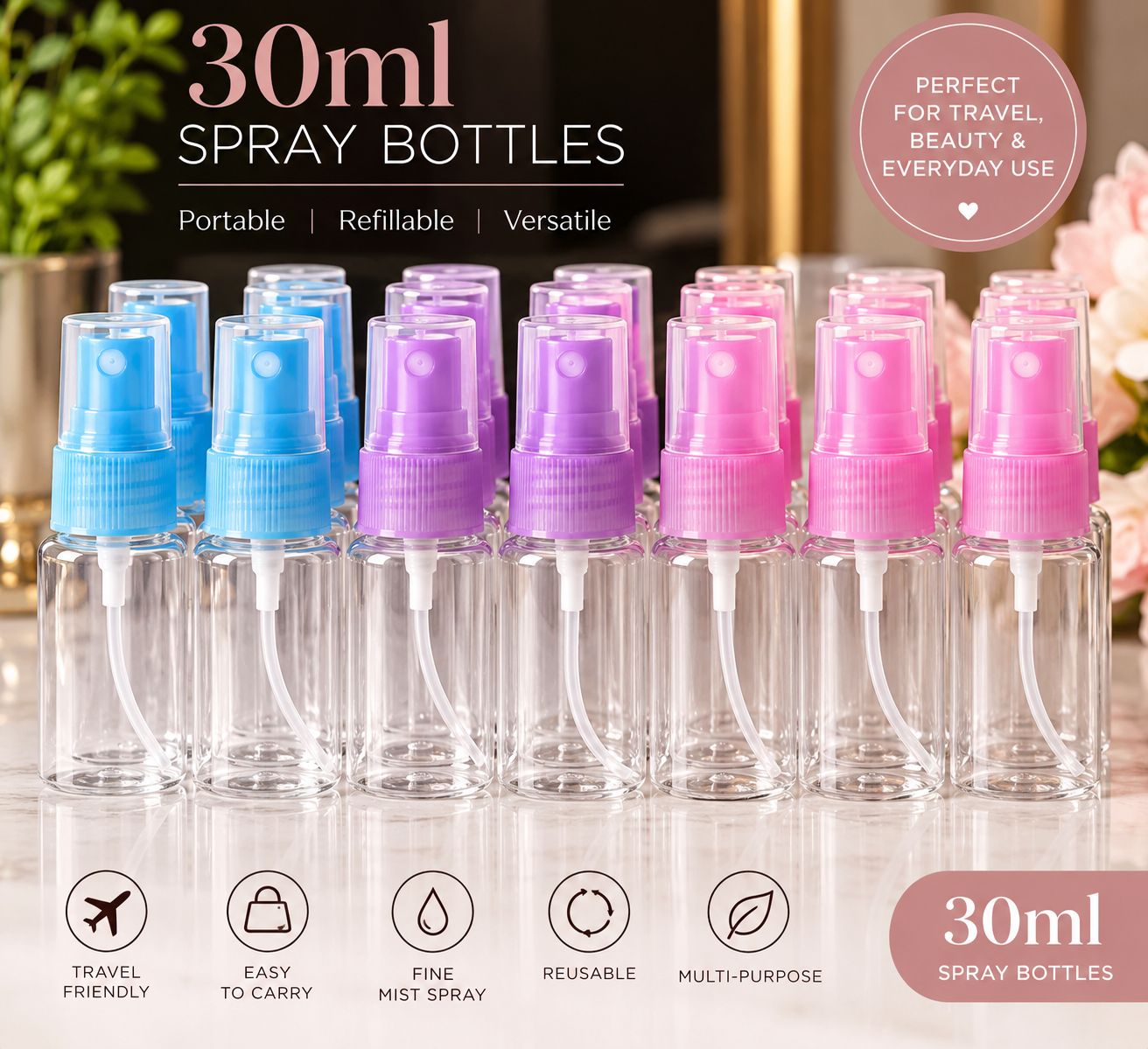 30ml Spray Bottles 30ml Spray Bottles