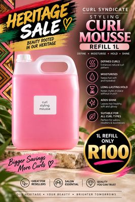 1L Styling Curl Mousse 1L Styling Curl Mousse