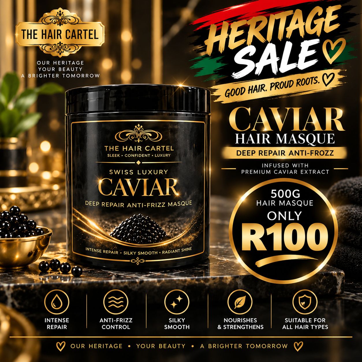 500g Caviar Hair Masque 500g Caviar Hair Masque