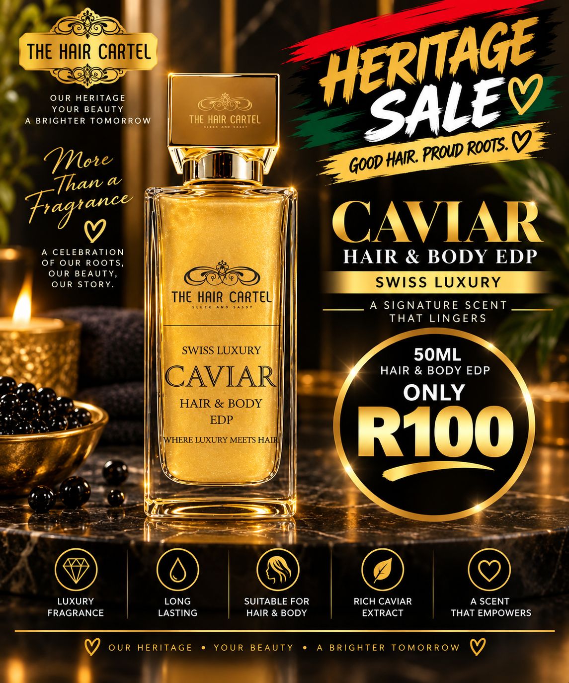 50ml Caviar Hair & Body Perfume 50ml Caviar Hair & Body Perfume