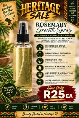 100ml Rosemary Growth Spray 100ml Rosemary Growth Spray