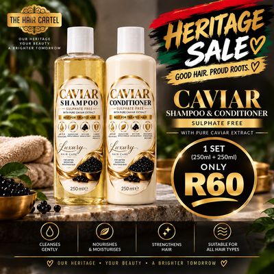 5x 250ml Caviar Sets 5x 250ml Caviar Sets