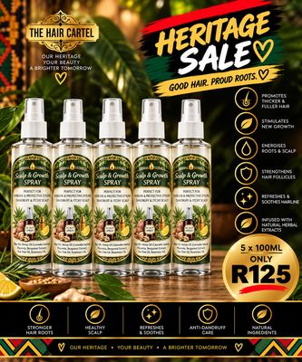 5x 100ml Scalp Spray 5x 100ml Scalp Spray