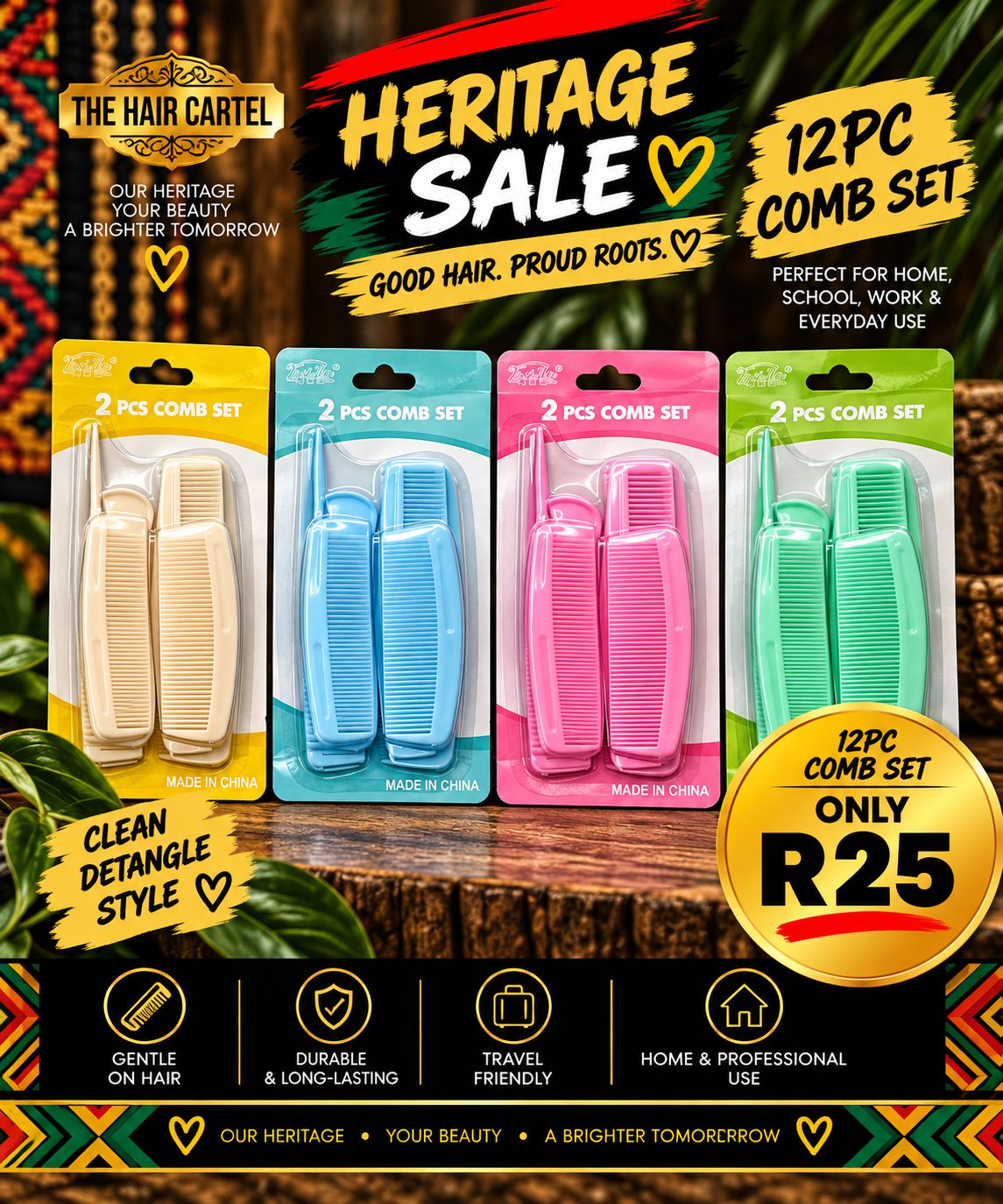 12pc Comb Set 12pc Comb Set