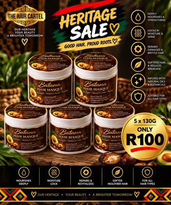 5x 130g Batana Hair Masque 5x 130g Batana Hair Masque