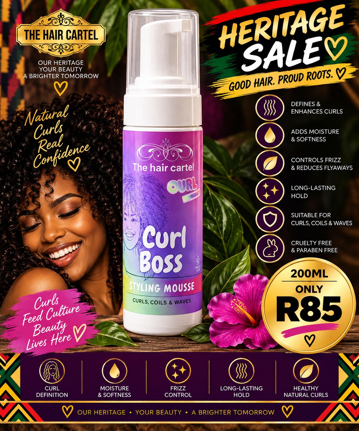 200ml Curl Styling Mousse 200ml Curl Styling Mousse