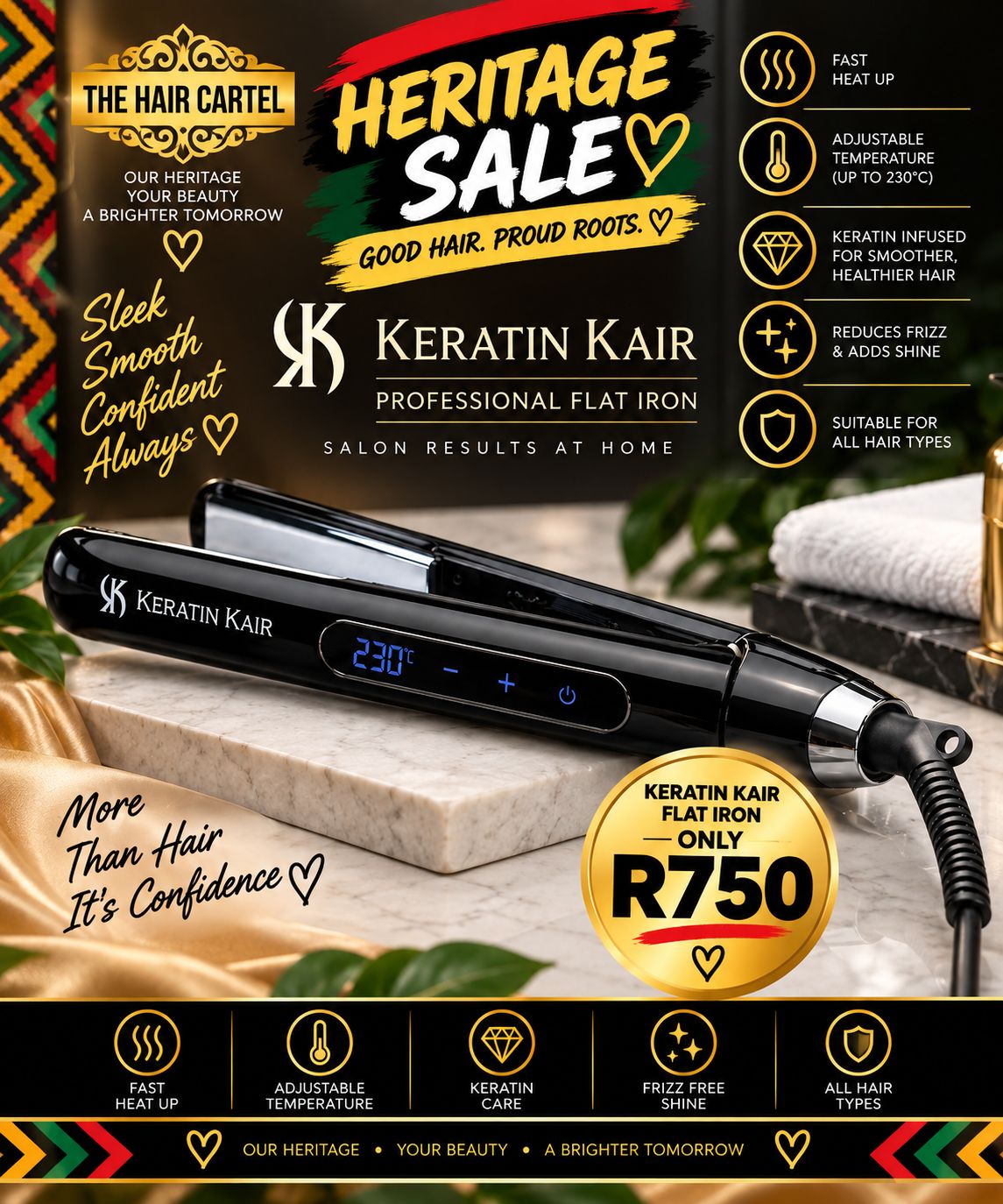 Keratin Lair Flat iron Keratin Lair Flat iron