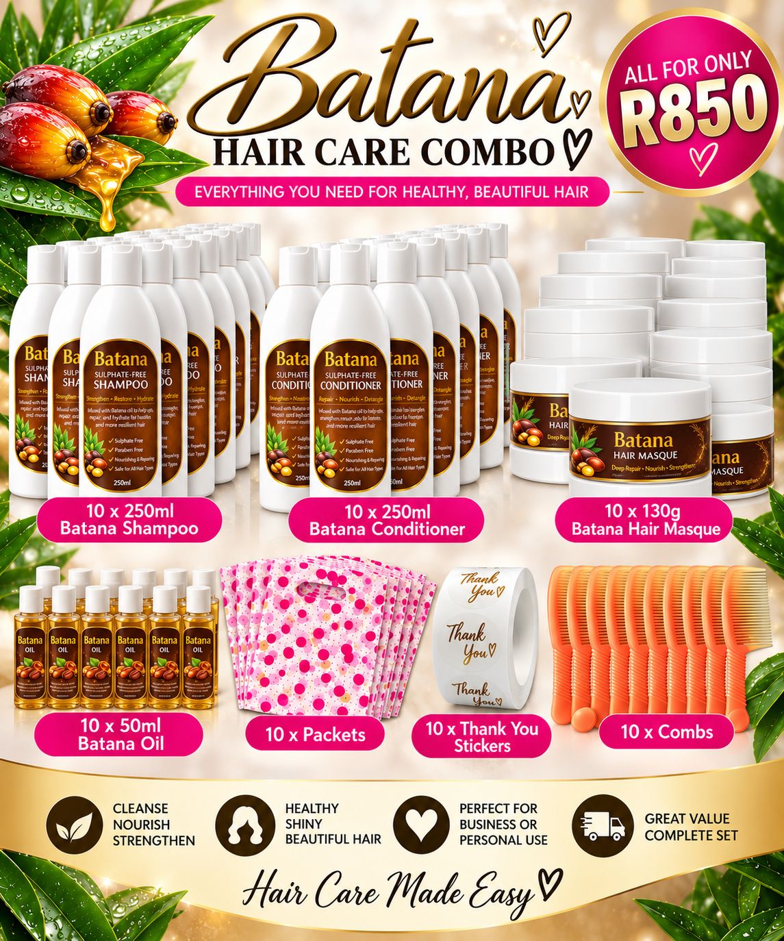 Batana Hair Care Combo