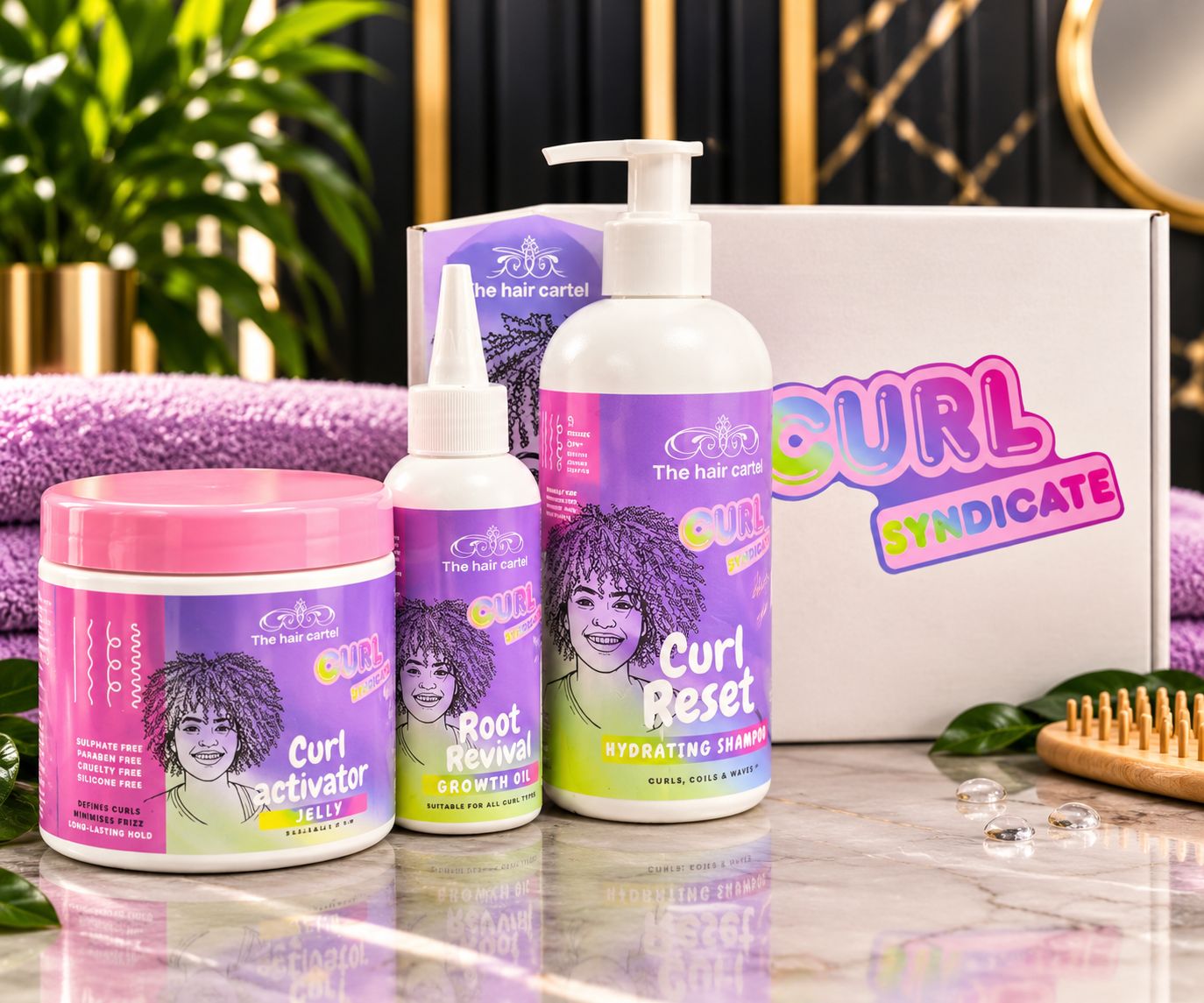 3pc Curl Syndicate Kit 3pc Curl Syndicate Kit