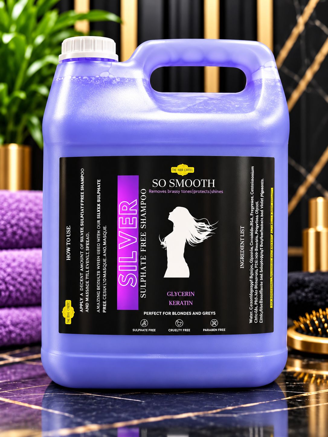 5L Sulphate Free Silver Shampoo 5L Sulphate Free Silver Shampoo