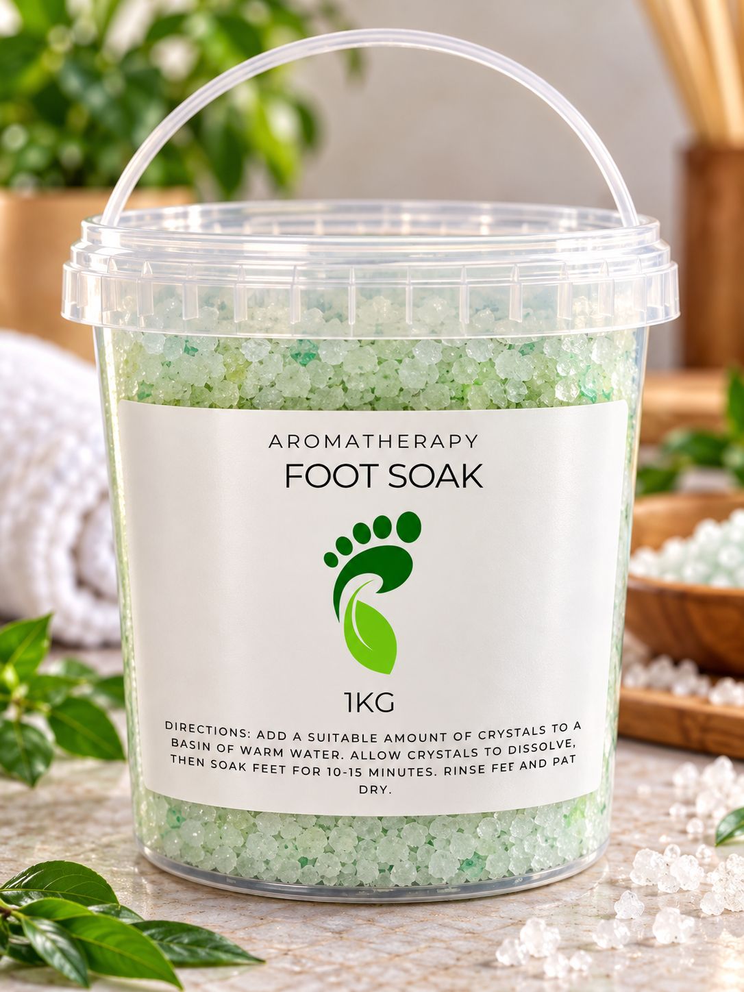 1kg Aromatherapy Foot Soak 1kg Aromatherapy Foot Soak