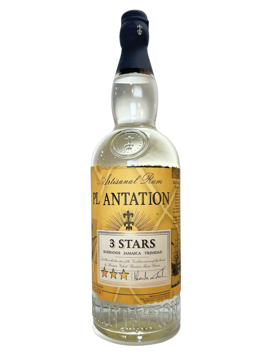 Plantation 3 Stars White Rum 1 L