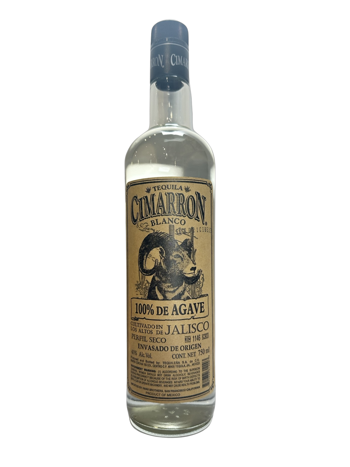 Cimarron Tequila Blanco 750 mL