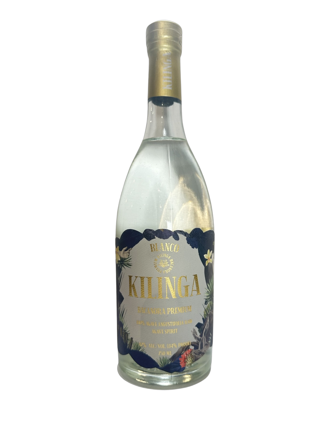 Kilinga Blanco Agave Spirit Bacanora Premium 750 mL