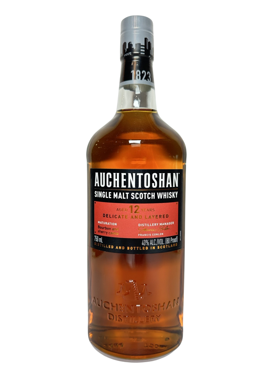 Auchentoshan Single Malt Scotch 750 mL
