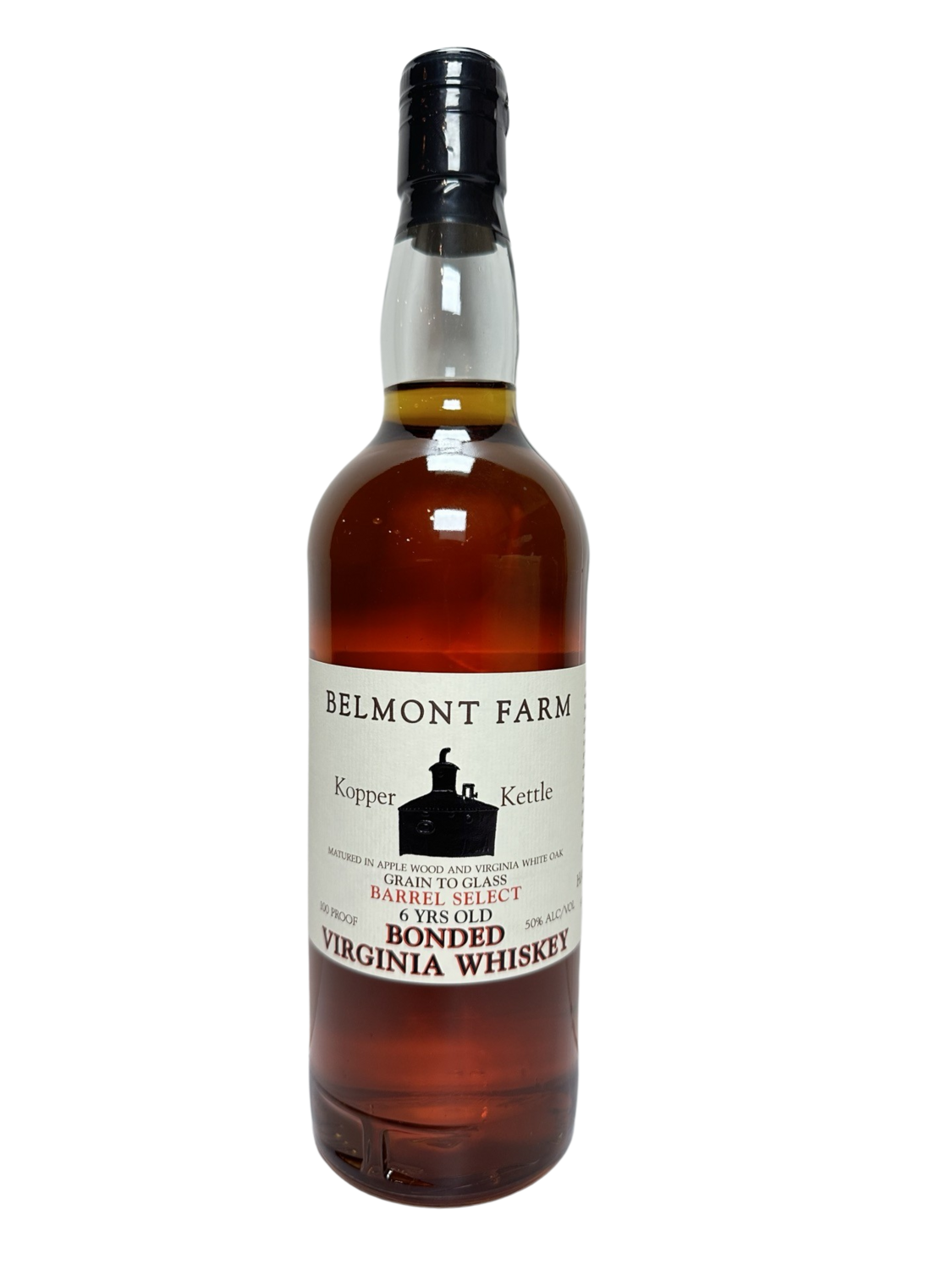 Belmont Farm Virginia Bonded Whiskey 750 mL