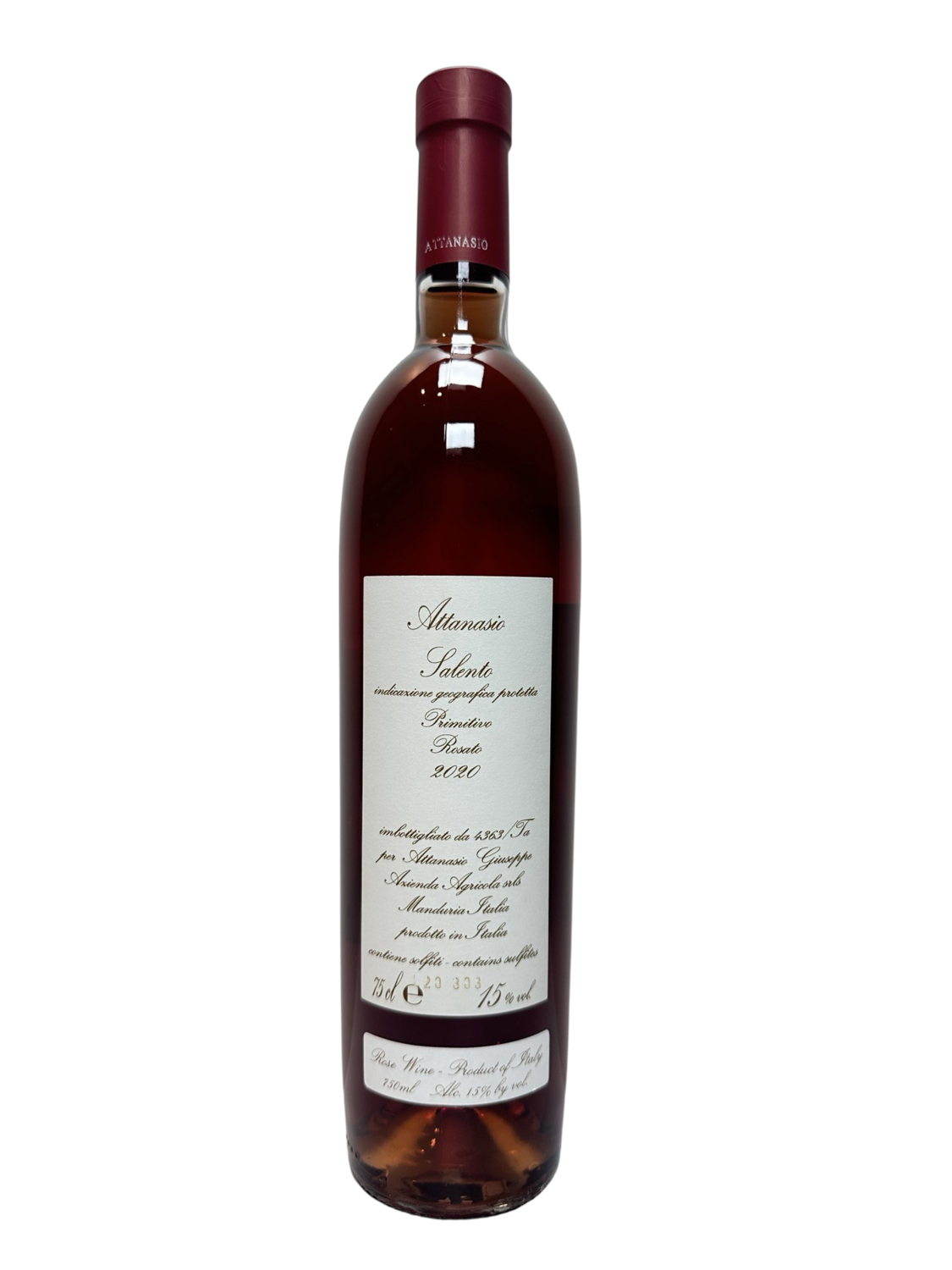 Giuseppe Attanasio IGP Rose 750 mL