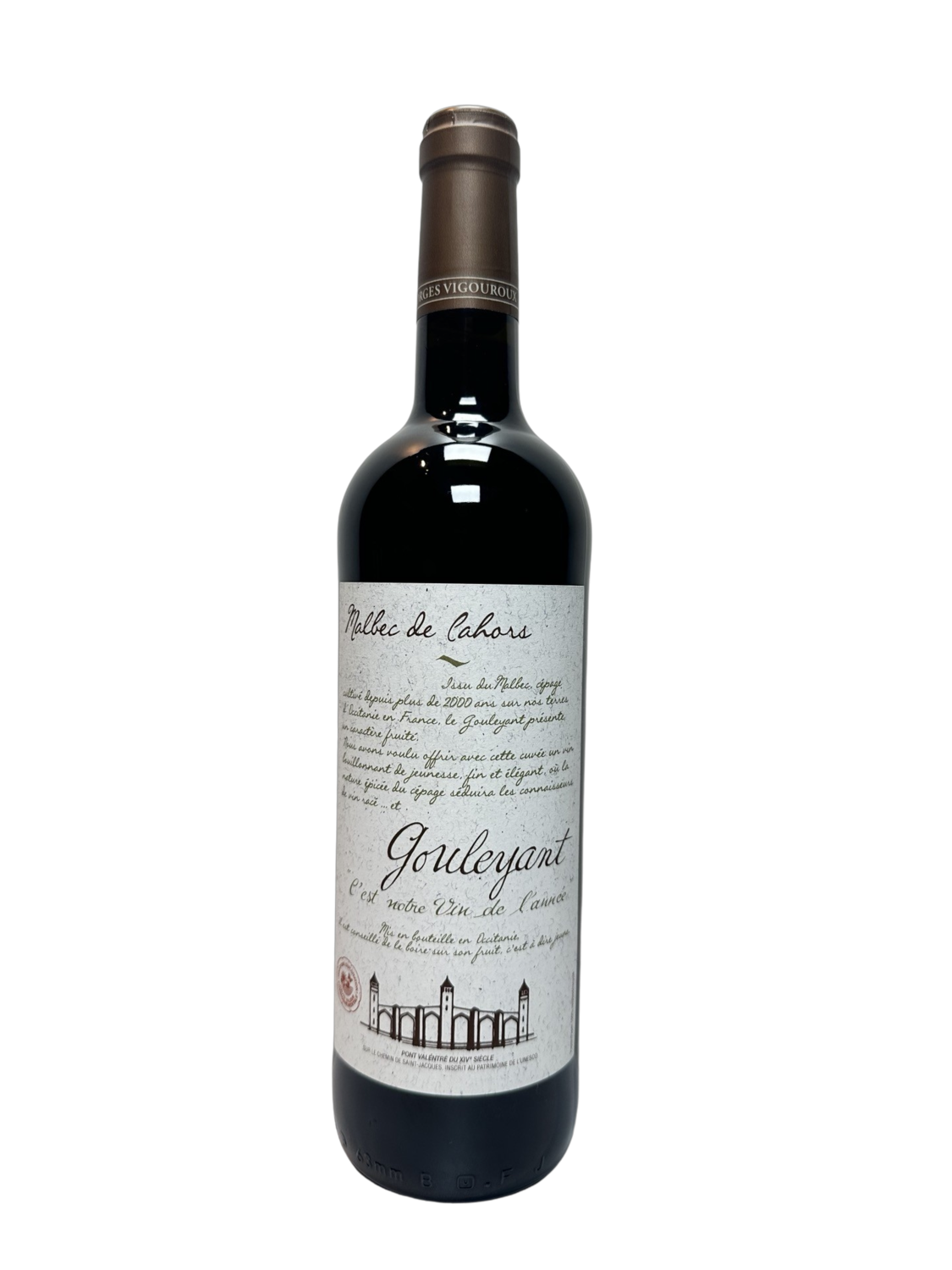 Georges Vigouroux Le Gouleyant Malbec 750 mL