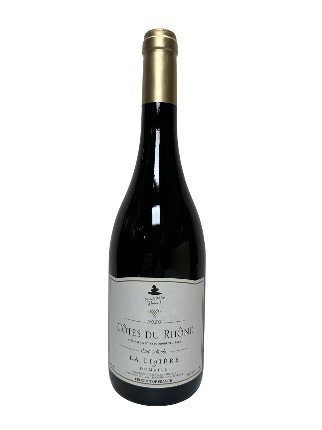 Domaine La Ligiere Cotes du Rhone Sud Absolu 750 mL
