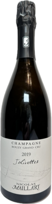 Nicolas Maillart Jolivettes Bouzy Grand Cru Champagne Vintage 2019 750 mL