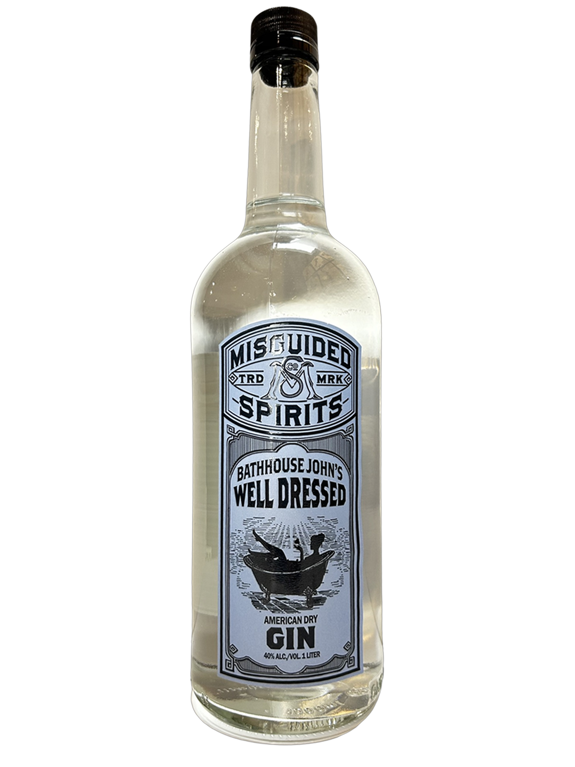 Misguided Bathhouse John’s Well Dressed Gin 1L