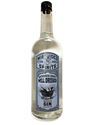 Misguided Bathhouse John’s Well Dressed Gin 1L