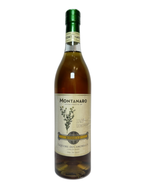 Montanaro Liquore alla Camomilla Grappa 750 mL