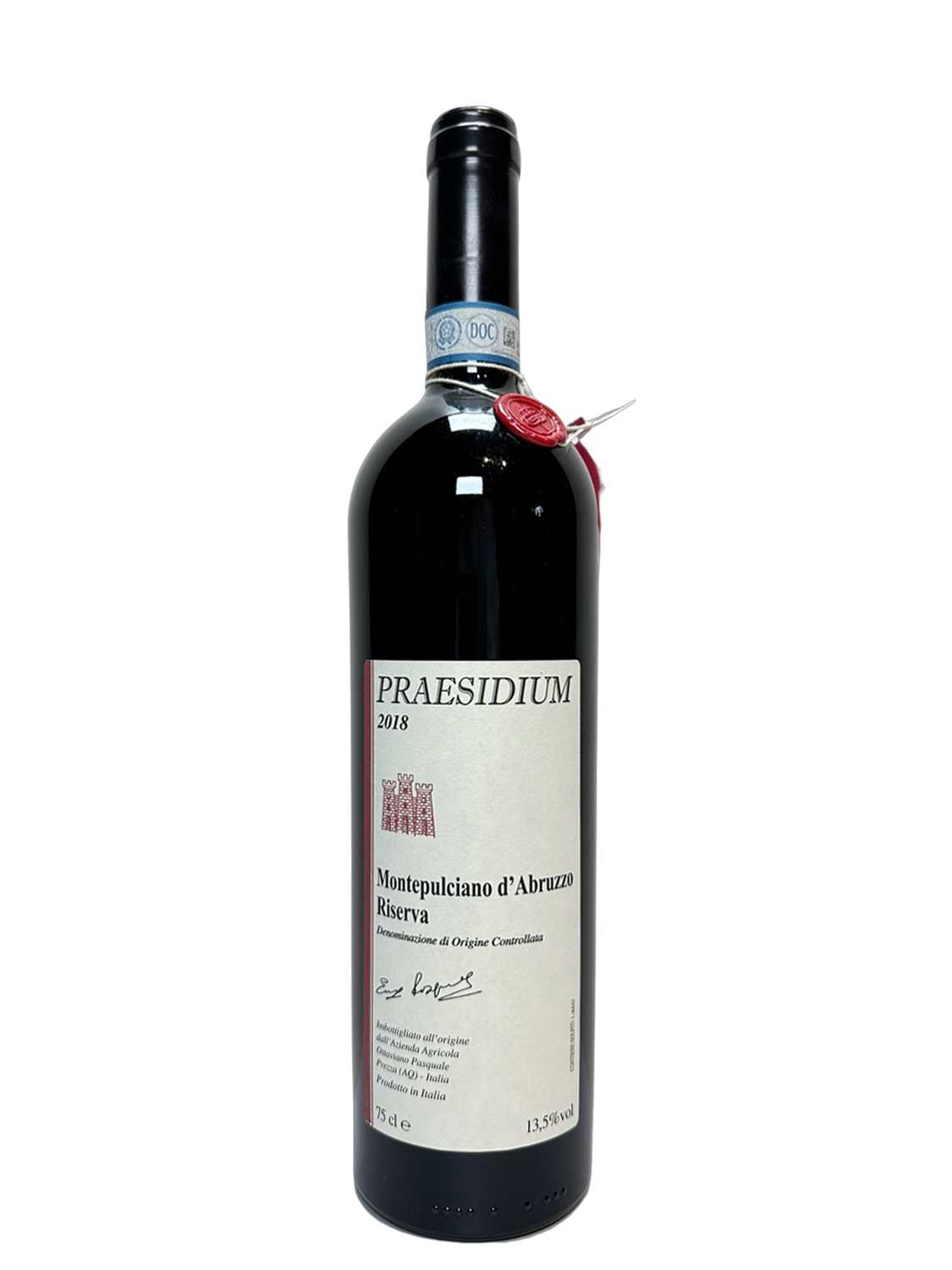 Praesidium Riserva Montepulciano d’Abruzzo Riserva 750 mL
