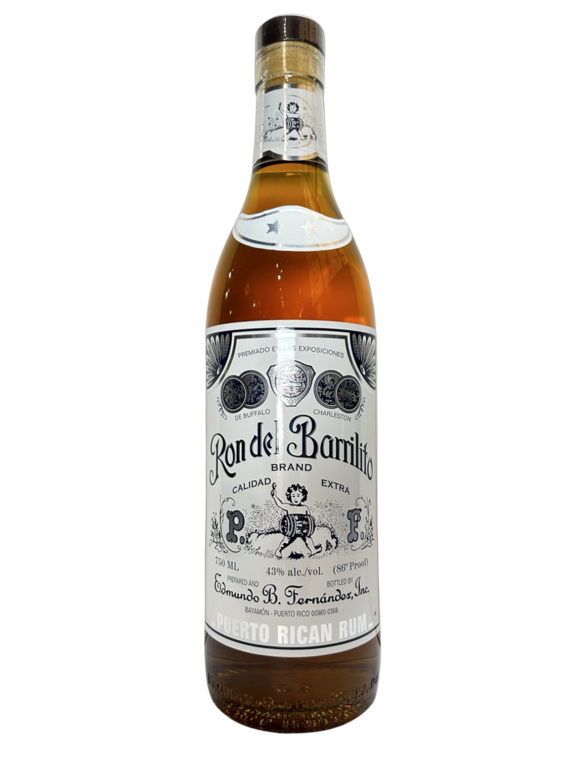 Ron del Barrilito 2 Star 750 mL